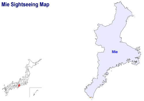 Mie Sightseeing Map